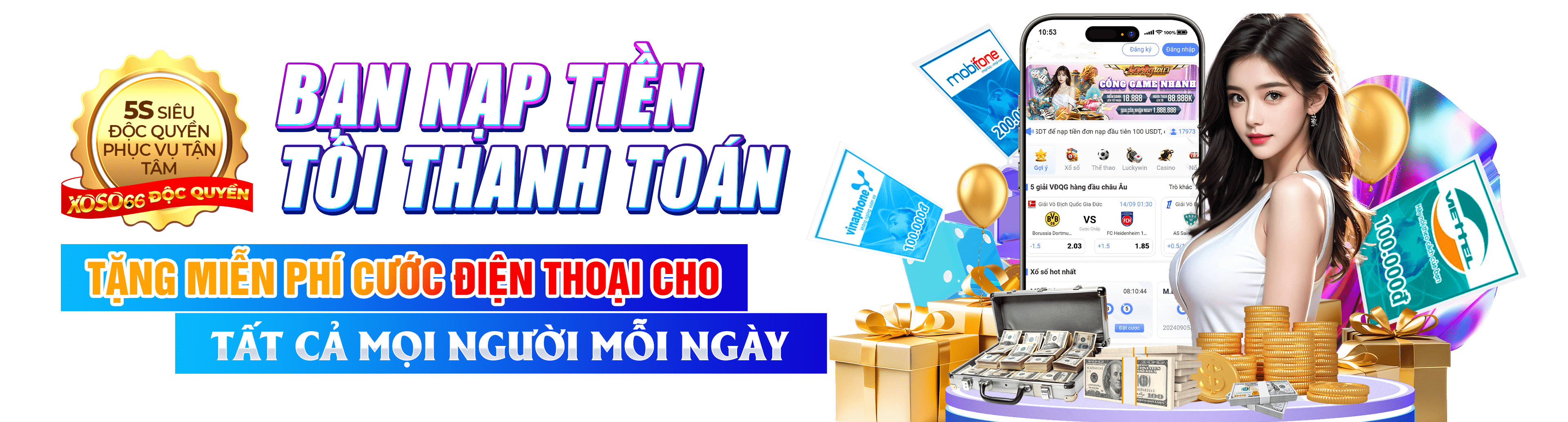 Hình ảnh quảng cáo của mcw678 hiển thị nền tảng và các lợi ích