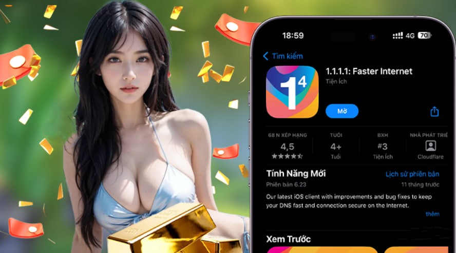 Hình ảnh quảng cáo của mcw678 hiển thị nền tảng và các lợi ích